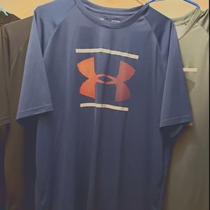 3 Under Armour Tee's